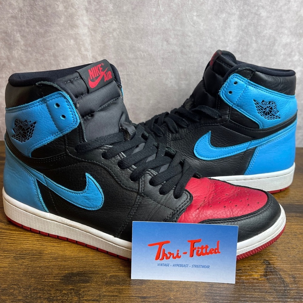 Jordan 1 High OG UNC To Chicago 2020 Size 12 W 10.5 M CD0461-046 Red Blue Black